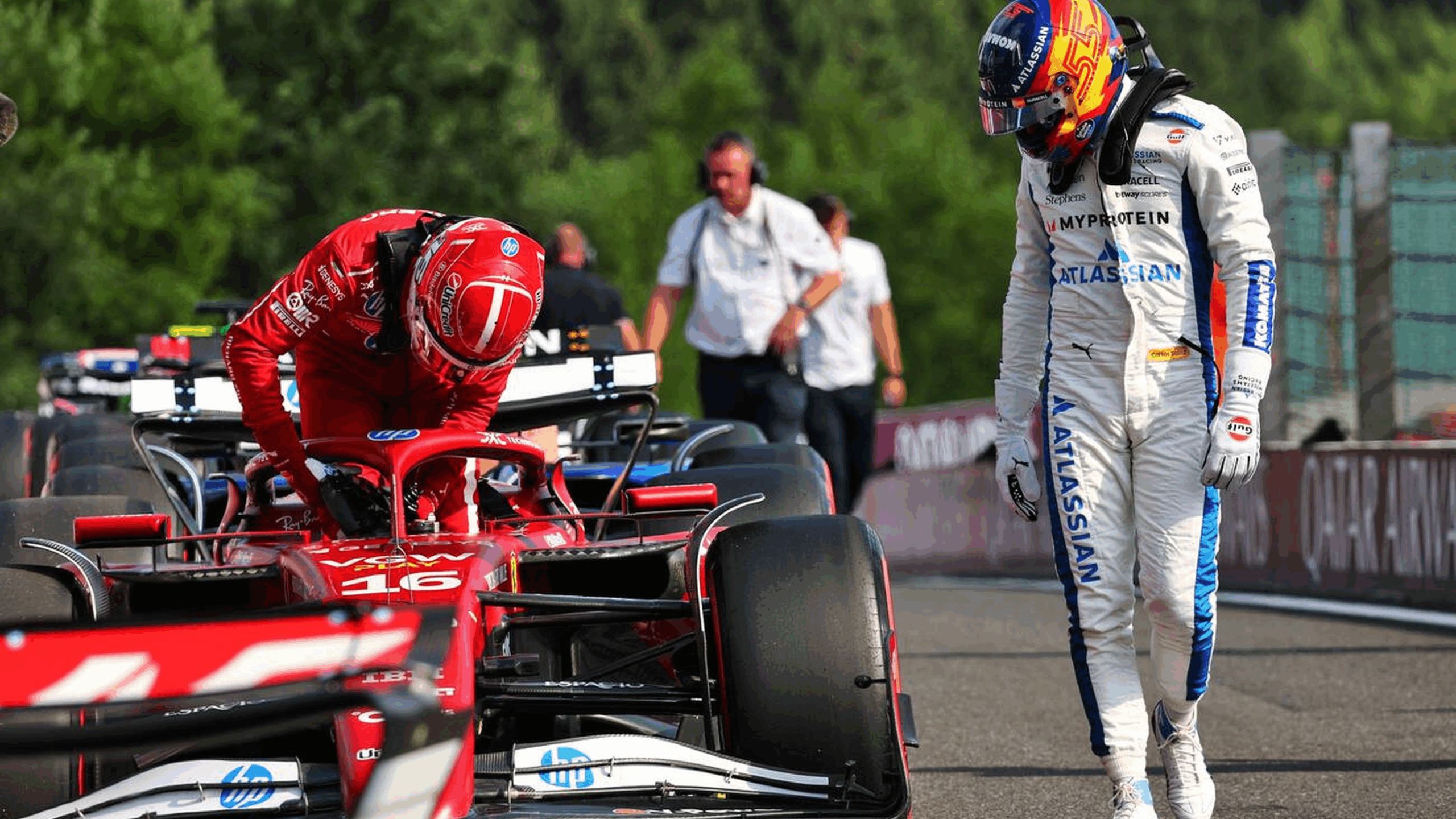 法拉利鏖战迈凯伦,佩雷兹高光表现 法拉利鏖战迈凯伦,佩雷兹高光表现