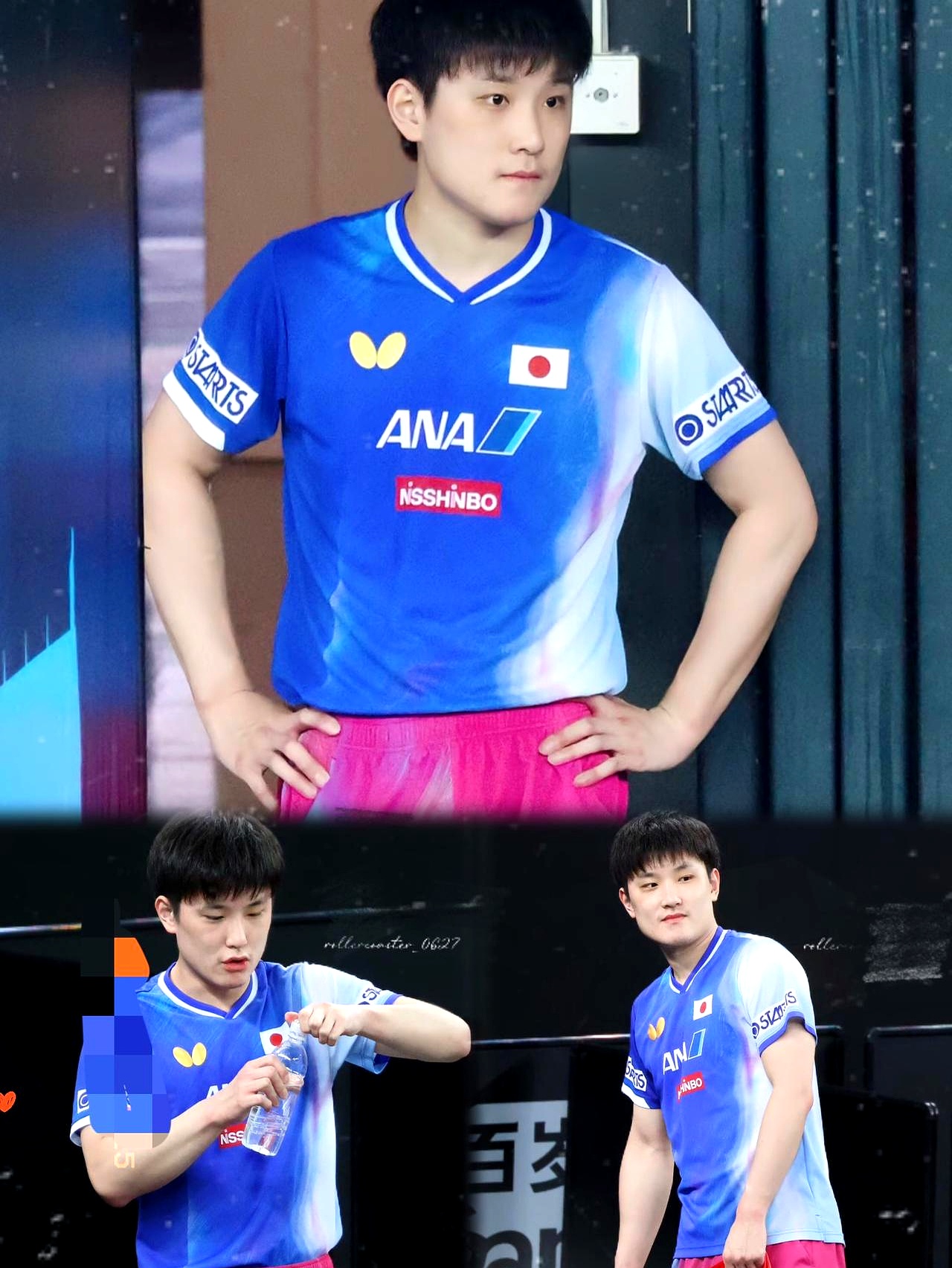 韩国乒乓球队力克中国乒乓球队，张本智和关键制胜