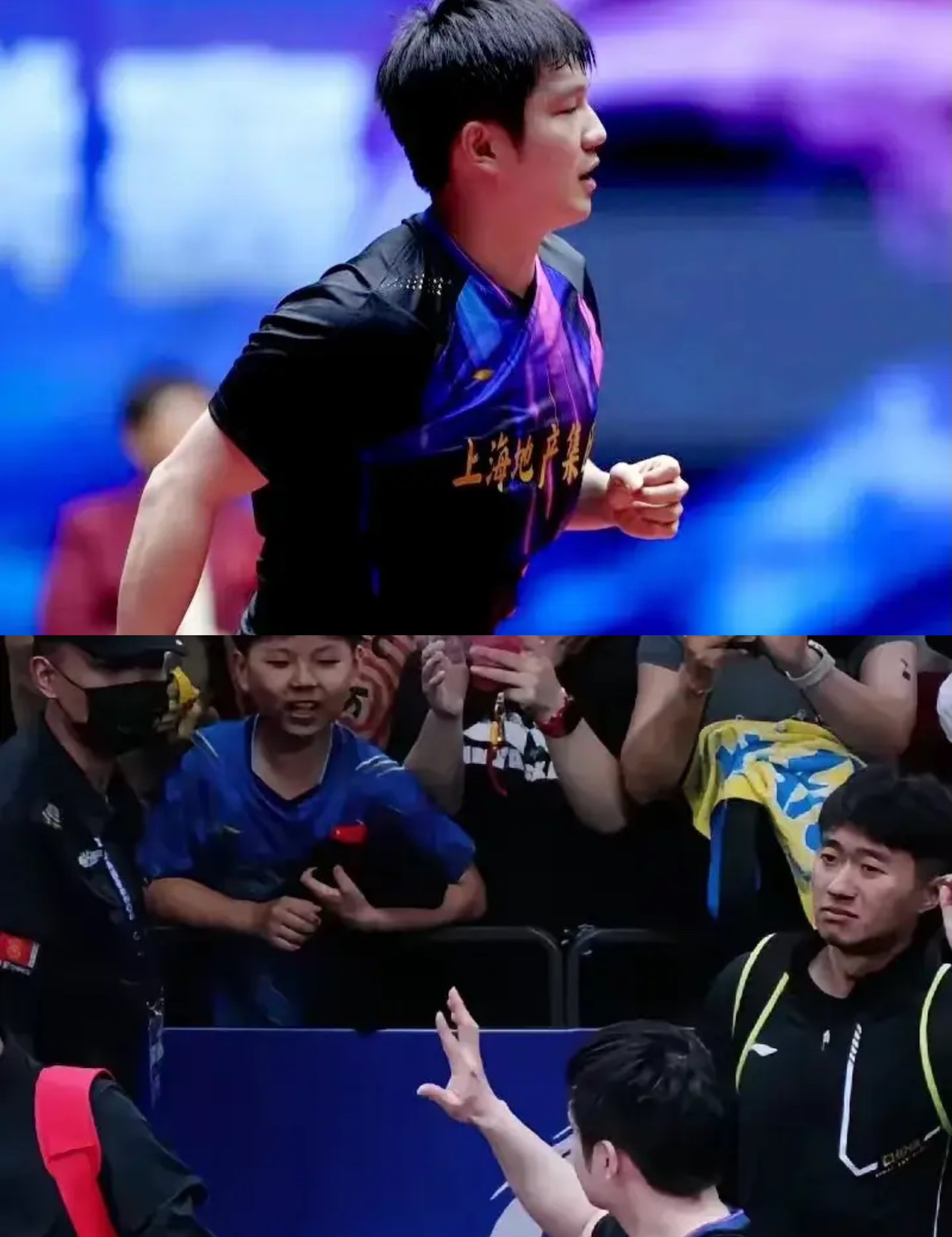 韩国乒乓球队力克中国乒乓球队，张本智和关键制胜